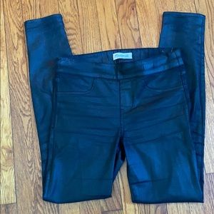 Madewell skinny skinny oilcloth look